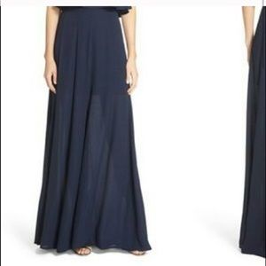 NWT SMYM Princess Di Ball Gown Skirt Black Maxi XL